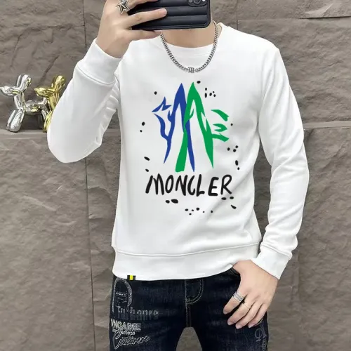 Moncler Hoodies Long Sleeved For Men #1410976 $48.00 USD, Wholesale Replica Moncler Hoodies