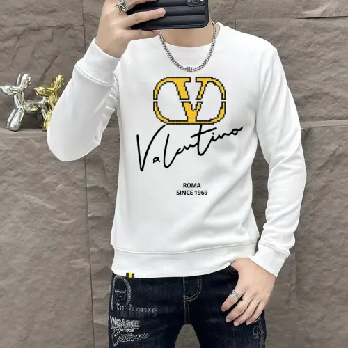 Valentino Hoodies Long Sleeved For Men #1410982 $48.00 USD, Wholesale Replica Valentino Hoodies