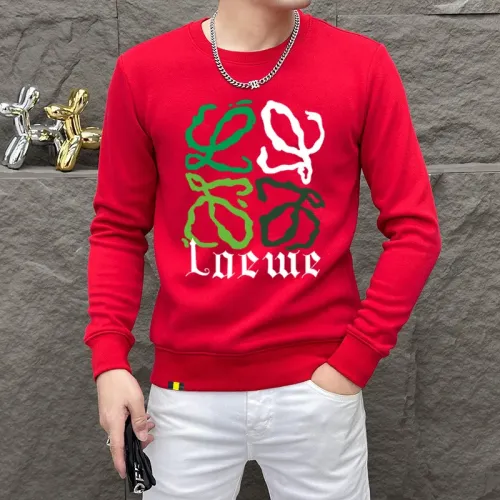 LOEWE Hoodies Long Sleeved For Men #1411004 $48.00 USD, Wholesale Replica LOEWE Hoodies