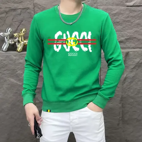 Gucci Hoodies Long Sleeved For Men #1411018 $48.00 USD, Wholesale Replica Gucci Hoodies