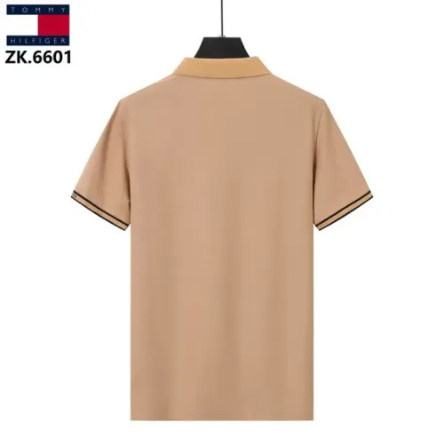 Replica Tommy Hilfiger TH T-Shirts Short Sleeved For Men #1411068 $38.00 USD for Wholesale