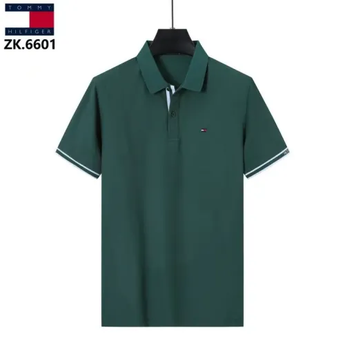 Tommy Hilfiger TH T-Shirts Short Sleeved For Men #1411070 $38.00 USD, Wholesale Replica Tommy Hilfiger TH T-Shirts