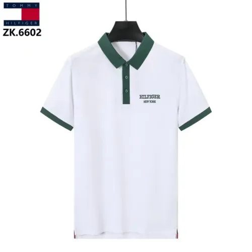 Tommy Hilfiger TH T-Shirts Short Sleeved For Men #1411072 $38.00 USD, Wholesale Replica Tommy Hilfiger TH T-Shirts