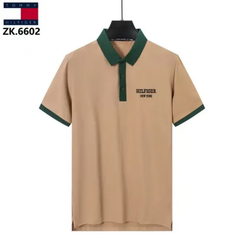 Tommy Hilfiger TH T-Shirts Short Sleeved For Men #1411073 $38.00 USD, Wholesale Replica Tommy Hilfiger TH T-Shirts