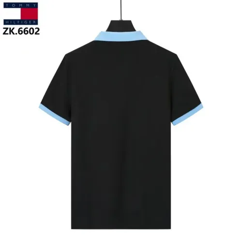 Replica Tommy Hilfiger TH T-Shirts Short Sleeved For Men #1411077 $38.00 USD for Wholesale