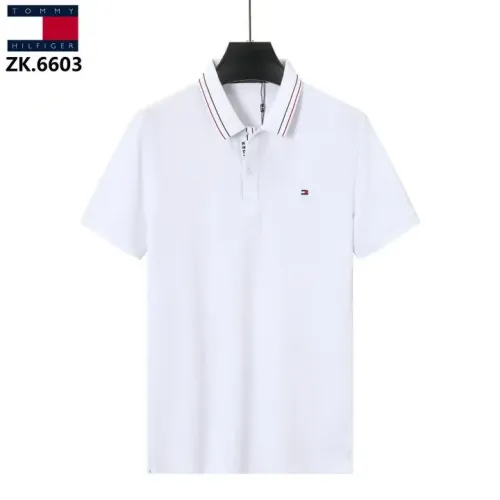 Tommy Hilfiger TH T-Shirts Short Sleeved For Men #1411078 $38.00 USD, Wholesale Replica Tommy Hilfiger TH T-Shirts