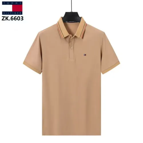 Tommy Hilfiger TH T-Shirts Short Sleeved For Men #1411079 $38.00 USD, Wholesale Replica Tommy Hilfiger TH T-Shirts