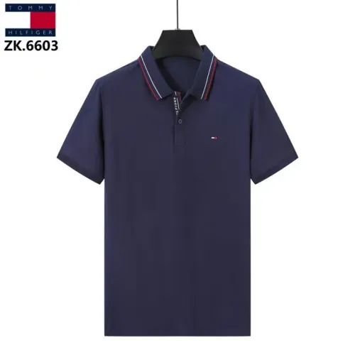 Tommy Hilfiger TH T-Shirts Short Sleeved For Men #1411081 $38.00 USD, Wholesale Replica Tommy Hilfiger TH T-Shirts