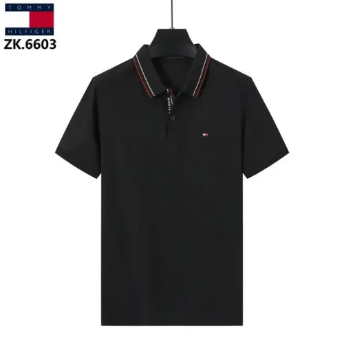 Tommy Hilfiger TH T-Shirts Short Sleeved For Men #1411083 $38.00 USD, Wholesale Replica Tommy Hilfiger TH T-Shirts