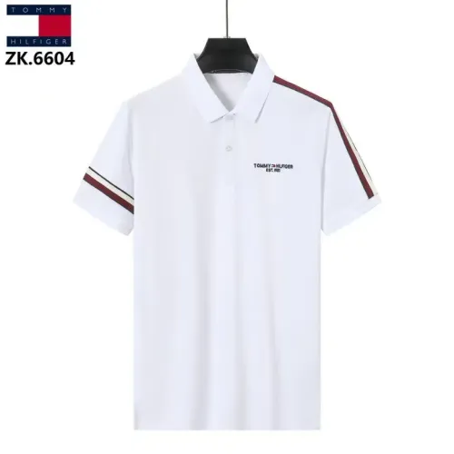 Tommy Hilfiger TH T-Shirts Short Sleeved For Men #1411084 $38.00 USD, Wholesale Replica Tommy Hilfiger TH T-Shirts