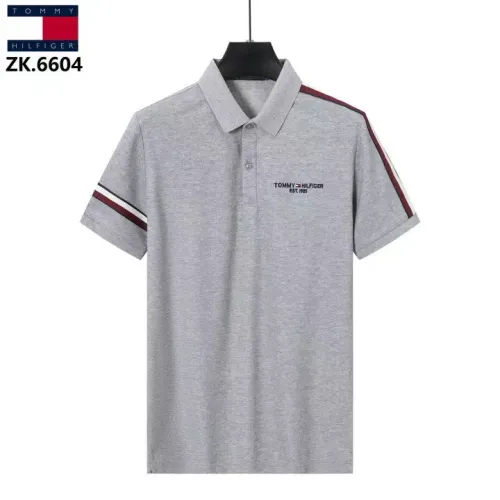 Tommy Hilfiger TH T-Shirts Short Sleeved For Men #1411085 $38.00 USD, Wholesale Replica Tommy Hilfiger TH T-Shirts