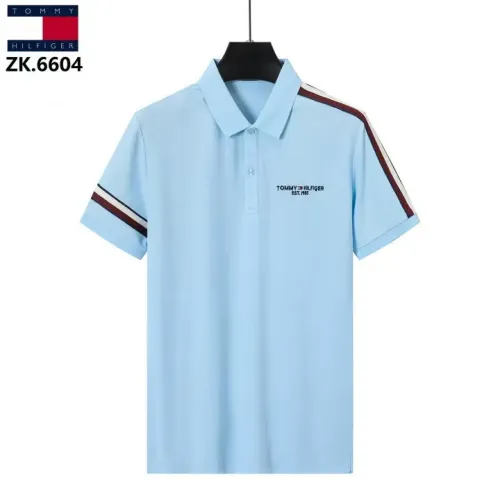 Tommy Hilfiger TH T-Shirts Short Sleeved For Men #1411087 $38.00 USD, Wholesale Replica Tommy Hilfiger TH T-Shirts
