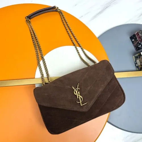 Yves Saint Laurent YSL AAA Quality Shoulder Bags For Women #1411092 $202.00 USD, Wholesale Replica Yves Saint Laurent YSL AAA Quality Shoulder Bags