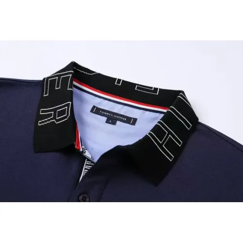 Replica Tommy Hilfiger TH T-Shirts Short Sleeved For Men #1411093 $38.00 USD for Wholesale