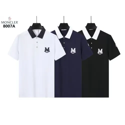 Replica Moncler T-Shirts Short Sleeved For Men #1411098 $38.00 USD for Wholesale