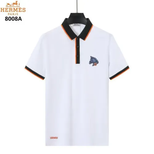 Hermes T-Shirts Short Sleeved For Men #1411099 $38.00 USD, Wholesale Replica Hermes T-Shirts