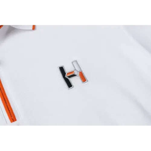 Replica Hermes T-Shirts Short Sleeved For Men #1411118 $38.00 USD for Wholesale