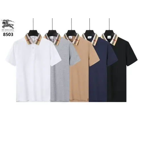 Replica Burberry T-Shirts Short Sleeved For Men #1411131 $38.00 USD for Wholesale