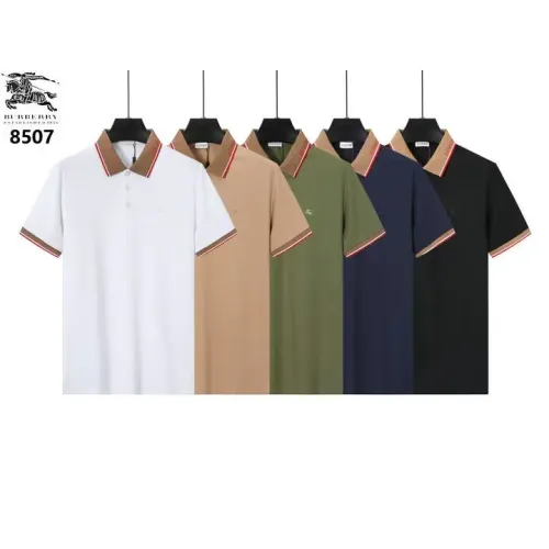 Replica Burberry T-Shirts Short Sleeved For Men #1411141 $38.00 USD for Wholesale