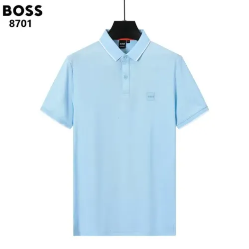 Boss T-Shirts Short Sleeved For Men #1411180 $38.00 USD, Wholesale Replica Boss T-Shirts
