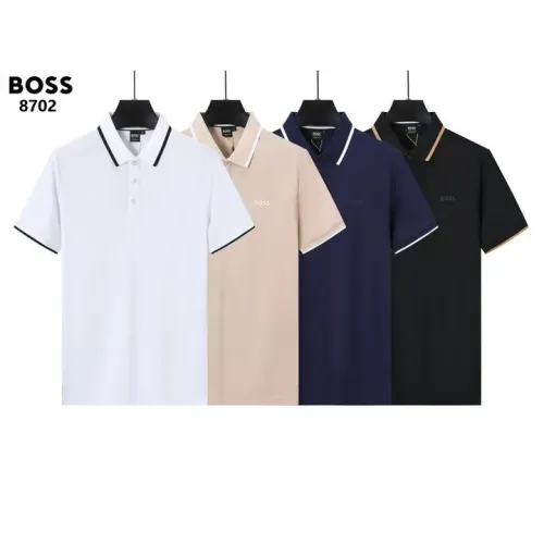 Replica Boss T-Shirts Short Sleeved For Men #1411183 $38.00 USD for Wholesale
