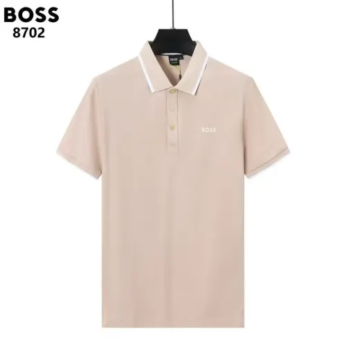 Boss T-Shirts Short Sleeved For Men #1411185 $38.00 USD, Wholesale Replica Boss T-Shirts