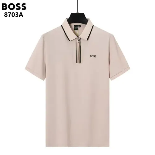 Boss T-Shirts Short Sleeved For Men #1411192 $38.00 USD, Wholesale Replica Boss T-Shirts