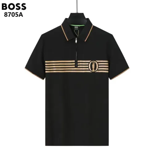 Boss T-Shirts Short Sleeved For Men #1411209 $38.00 USD, Wholesale Replica Boss T-Shirts