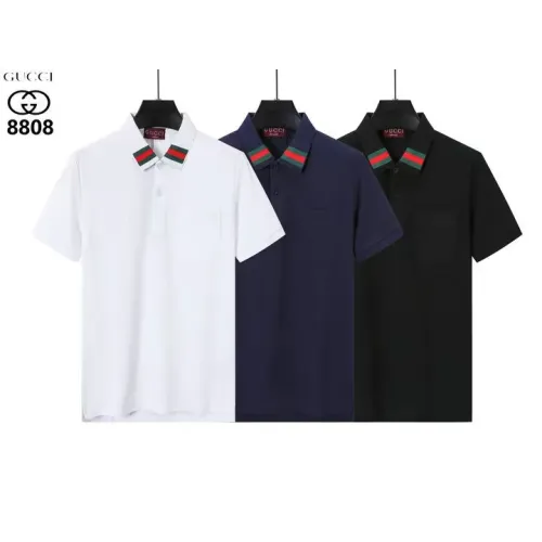 Replica Gucci T-Shirts Short Sleeved For Men #1411223 $38.00 USD for Wholesale