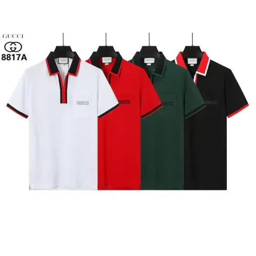 Replica Gucci T-Shirts Short Sleeved For Men #1411236 $38.00 USD for Wholesale