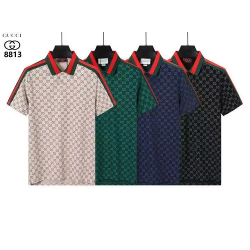 Replica Gucci T-Shirts Short Sleeved For Men #1411246 $38.00 USD for Wholesale
