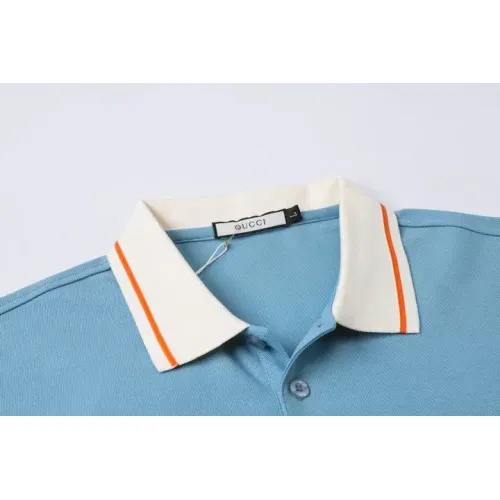 Replica Gucci T-Shirts Short Sleeved For Men #1411256 $38.00 USD for Wholesale