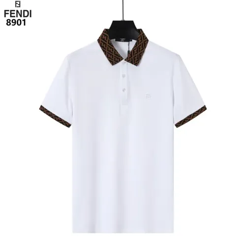 Fendi T-Shirts Short Sleeved For Men #1411260 $38.00 USD, Wholesale Replica Fendi T-Shirts