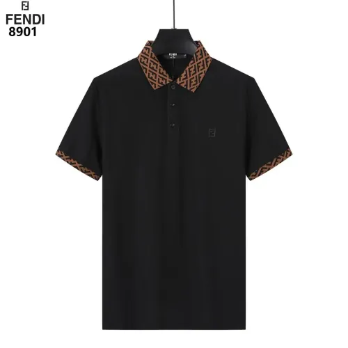 Fendi T-Shirts Short Sleeved For Men #1411261 $38.00 USD, Wholesale Replica Fendi T-Shirts