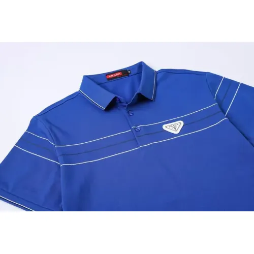 Replica Prada T-Shirts Short Sleeved For Men #1411267 $38.00 USD for Wholesale