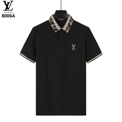 Louis Vuitton LV T-Shirts Short Sleeved For Men #1411275 $38.00 USD, Wholesale Replica Louis Vuitton LV T-Shirts