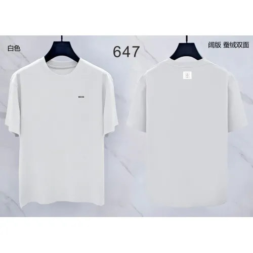 Boss T-Shirts Short Sleeved For Men #1411282 $38.00 USD, Wholesale Replica Boss T-Shirts