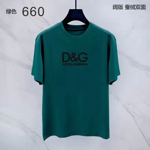 Dolce &amp; Gabbana D&amp;G T-Shirts Short Sleeved For Men #1411286 $38.00 USD, Wholesale Replica Dolce &amp; Gabbana D&amp;G T-Shirts