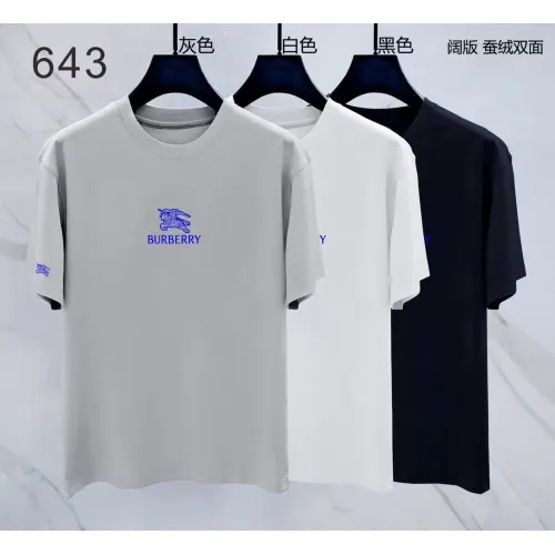 Replica Burberry T-Shirts Short Sleeved For Men #1411337 $38.00 USD for Wholesale