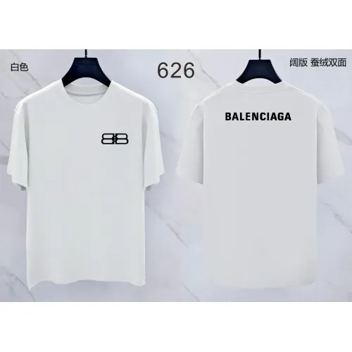 Balenciaga T-Shirts Short Sleeved For Men #1411357 $38.00 USD, Wholesale Replica Balenciaga T-Shirts