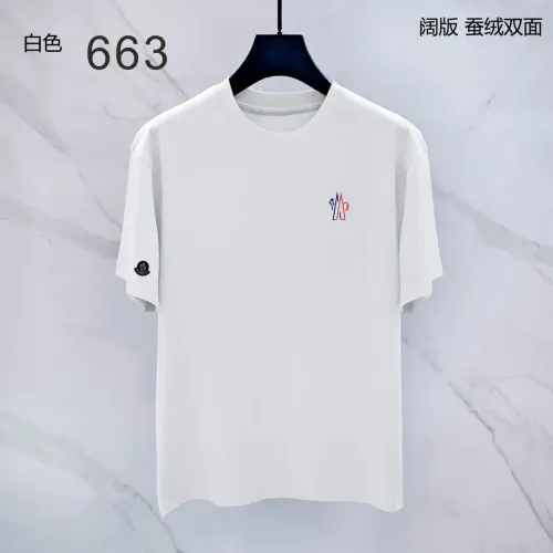 Moncler T-Shirts Short Sleeved For Men #1411400 $38.00 USD, Wholesale Replica Moncler T-Shirts
