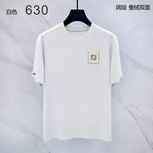 Fendi T-Shirts Short Sleeved For Men #1411415 $38.00 USD, Wholesale Replica Fendi T-Shirts
