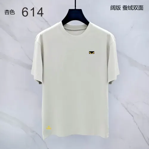 Fendi T-Shirts Short Sleeved For Men #1411421 $38.00 USD, Wholesale Replica Fendi T-Shirts