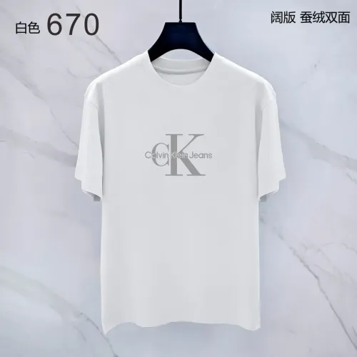 Calvin Klein CK T-Shirts Short Sleeved For Men #1411427 $38.00 USD, Wholesale Replica Calvin Klein CK T-Shirts