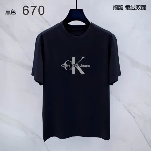 Calvin Klein CK T-Shirts Short Sleeved For Men #1411429 $38.00 USD, Wholesale Replica Calvin Klein CK T-Shirts