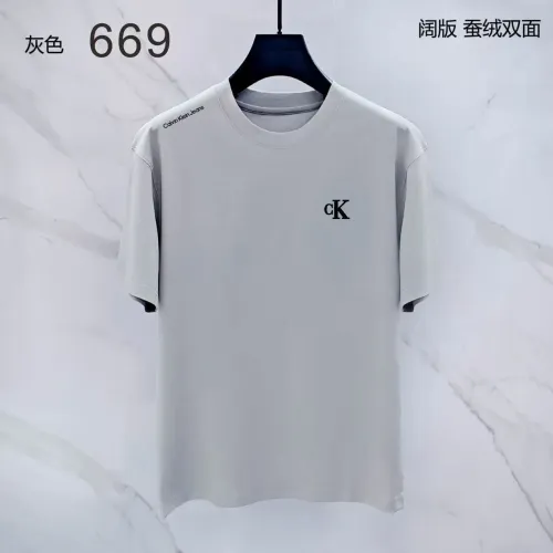 Calvin Klein CK T-Shirts Short Sleeved For Men #1411432 $38.00 USD, Wholesale Replica Calvin Klein CK T-Shirts