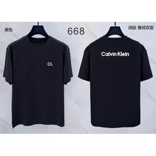 Calvin Klein CK T-Shirts Short Sleeved For Men #1411436 $38.00 USD, Wholesale Replica Calvin Klein CK T-Shirts