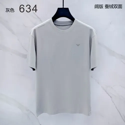 Armani T-Shirts Short Sleeved For Men #1411444 $38.00 USD, Wholesale Replica Armani T-Shirts