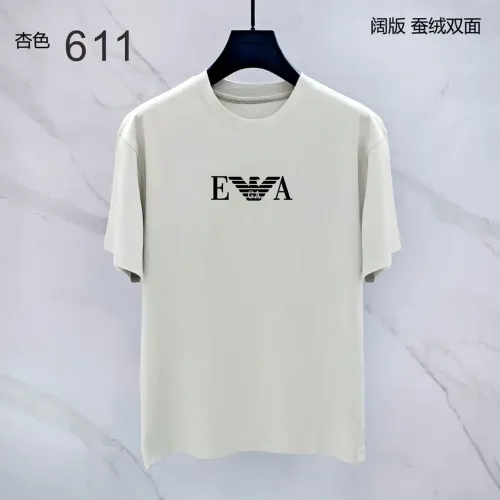 Armani T-Shirts Short Sleeved For Men #1411457 $38.00 USD, Wholesale Replica Armani T-Shirts