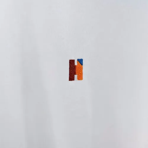 Replica Hermes T-Shirts Short Sleeved For Men #1411515 $38.00 USD for Wholesale